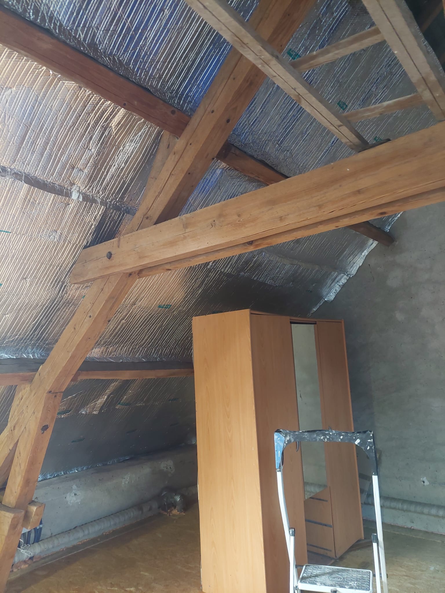 Isolation en thermo reflexion des rampants image 2