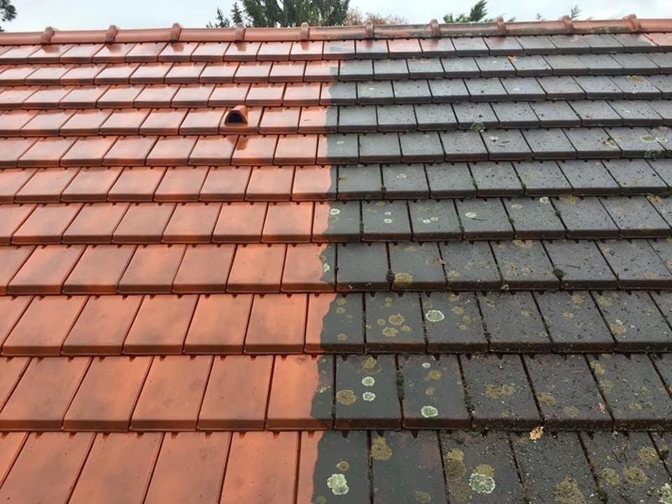 Nettoyage de toiture et d&eacute;moussage image 2